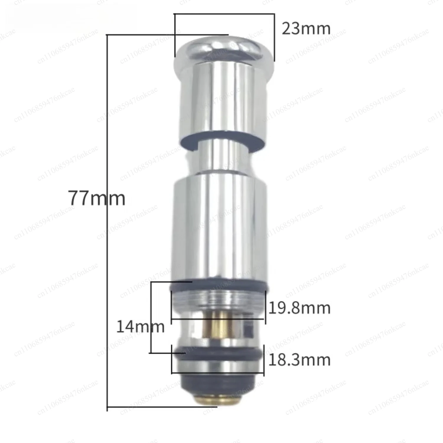 Concealed Wall Mounted Bathtub Shower Mixer Diverter Valve Bathroom Faucet Water Control Accessories