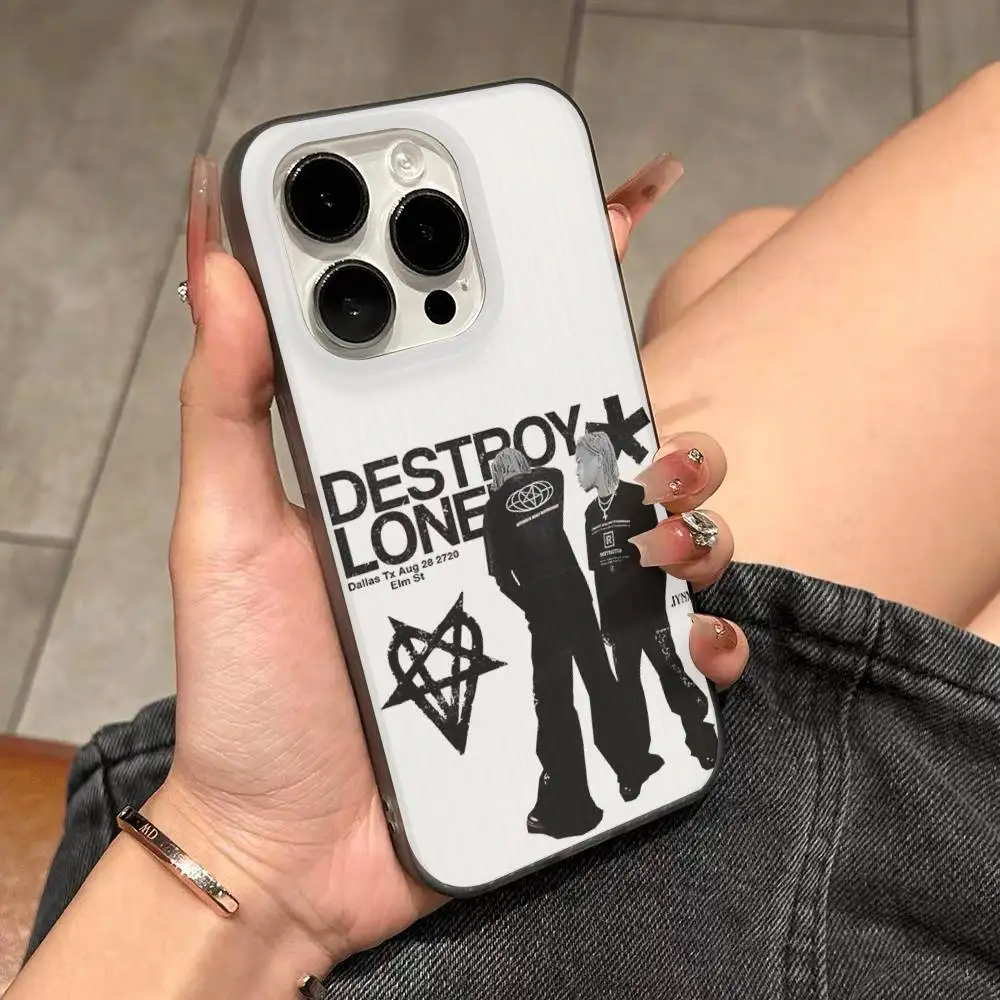 O-Opium Rap Playboi Carti Voor IPhone 17 16 15 14 Plus 13 12 11 Pro Max Met Schokbestendige Beschermende telefoon Cover