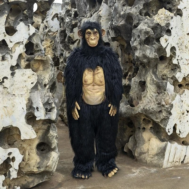 Gorilla Full Body Show Suit Holiday Celebration Halloween