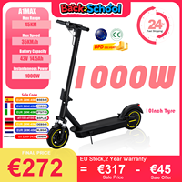 A1MAX Electric Scooter 500W Powerful Motor 35KM/H 45KM 42V14.5AH Battery 10Inch Pneumatic Tyres Smart Foldable EScooter