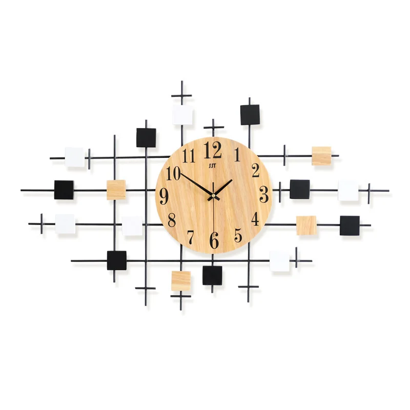 

Creative clock, living room silent home, fashionable and simple clock, wall mounted clock restaurant, silent wall mounted clock