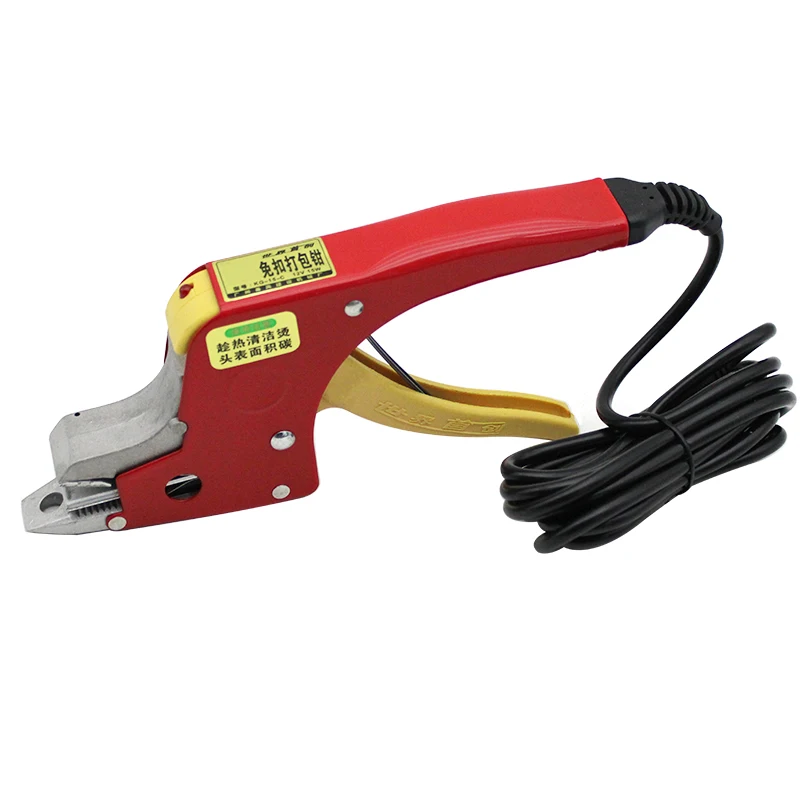 

Электрическое сварочное оборудование для обвязки, ручная упаковочная машина для полипропиленовых лент для упаковщика упаковки уплотнений картонных коробок, 220 В, 1 шт.