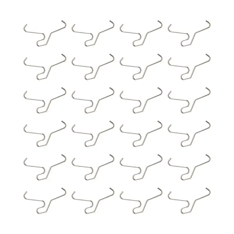 LICE-For Outdoor For Hanging Wire, Wreath 24 Pack Brick Hook Wall Clips Mounting For Fit 2-1/4 To 2-2/5 Inch High Bricks