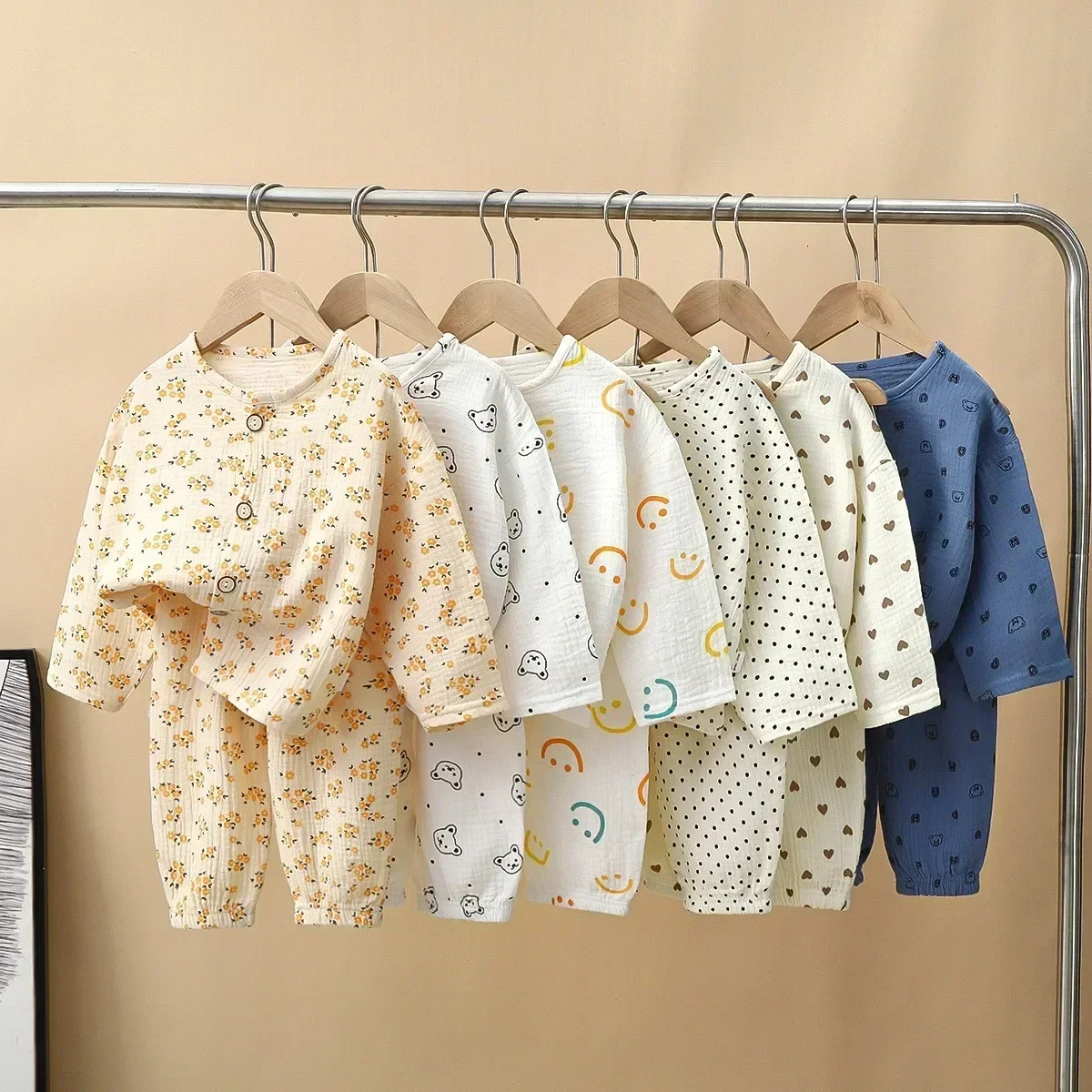 Toddler Boy Clothes Spring Summer Girls Clothing Set Baby Girl Pajamas Set Kids Clothes Sleepwear Boys Homewear Infant Outfits