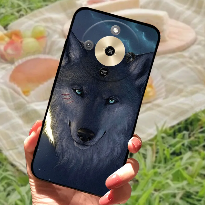 Funda For Honor X9D X70 حافظة كاميرا غطاء للحماية لينة سيليكون بولي يوريثان مقاوم للصدمات الظهر كابا ل الشرف Magic8 لايت أكياس الهاتف