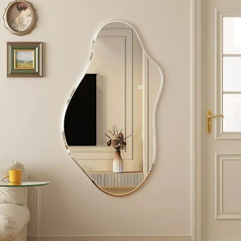 Elegant Bathroom Mirrors Irregular Wall Salon Free Mirrors Full Body Standing Espejos De Cuerpo Completo Cool Room Stuff