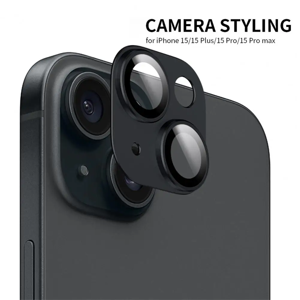 Lens Film for Smartphone Flash friendly Shockproof Metal Cover 15 Pro/max Full Wrap with Precise