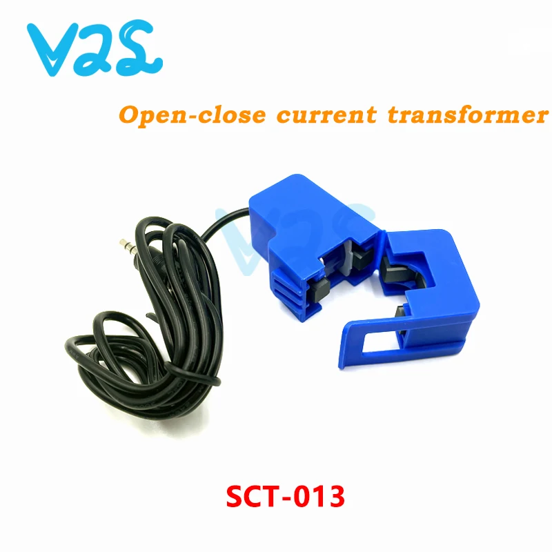 SCT-013 10A 20A 30A 50A 100A Open-Close Current Transformer SCT013 Non-invasive AC Current Sensor Split Core Current Transformer