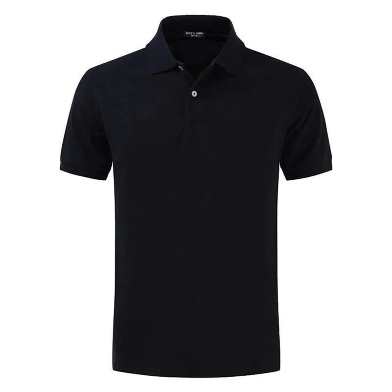 100% Cotton Men's Summer Short Sleeves Polo Comfortable Breathable Pure Color Polo T-shirts Tops S-5XL Plus Size 811 image 6