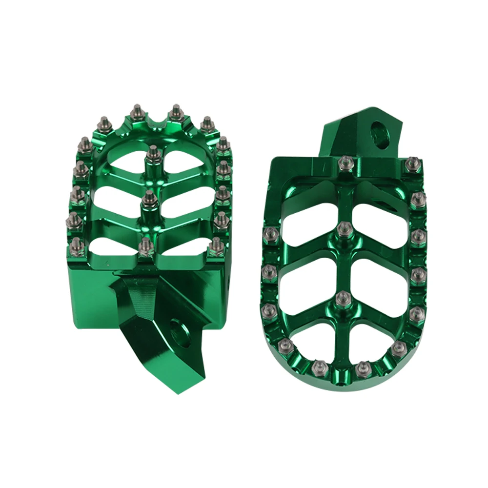 Motorrad-Fußrasten Fußpedale für Kawasaki KX125 KX250 1988 - 1996 KX 125 250 500 KX500 1988 - 2004 Zubehör – Detail 8