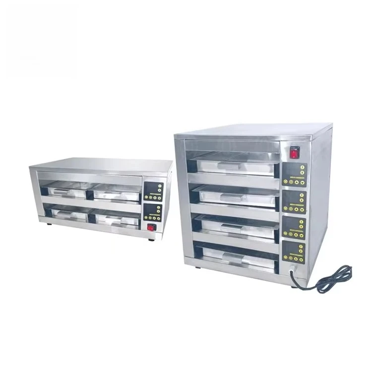 

MI QDMECH High Quality Burger Patty Counter Top Warming Cabinet China Factory Supply Warm Holding Food Cabinets With Low Price