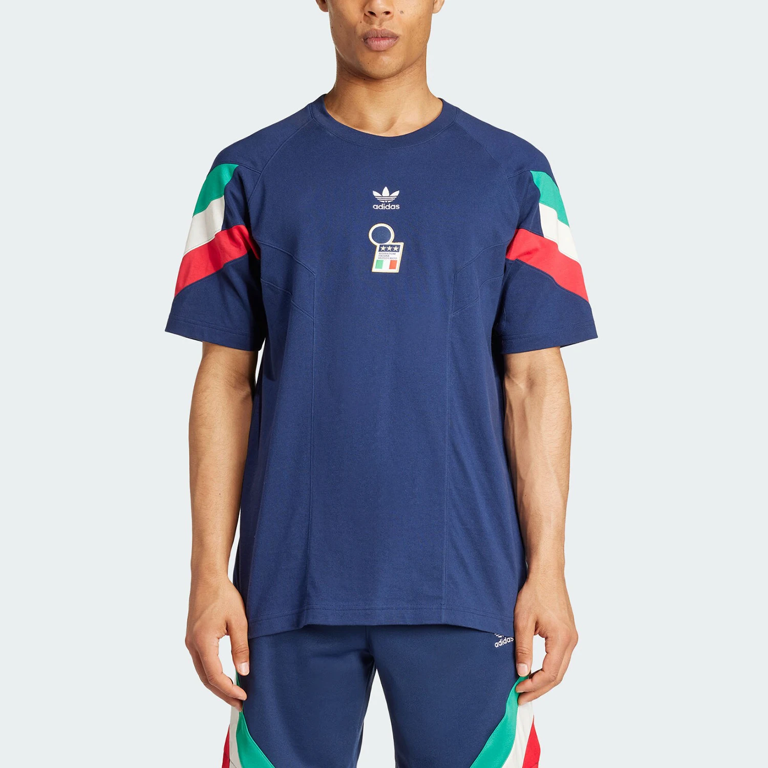 

Adidas Official Originals Италия Мужская футбольная футболка с коротким рукавом IY4631