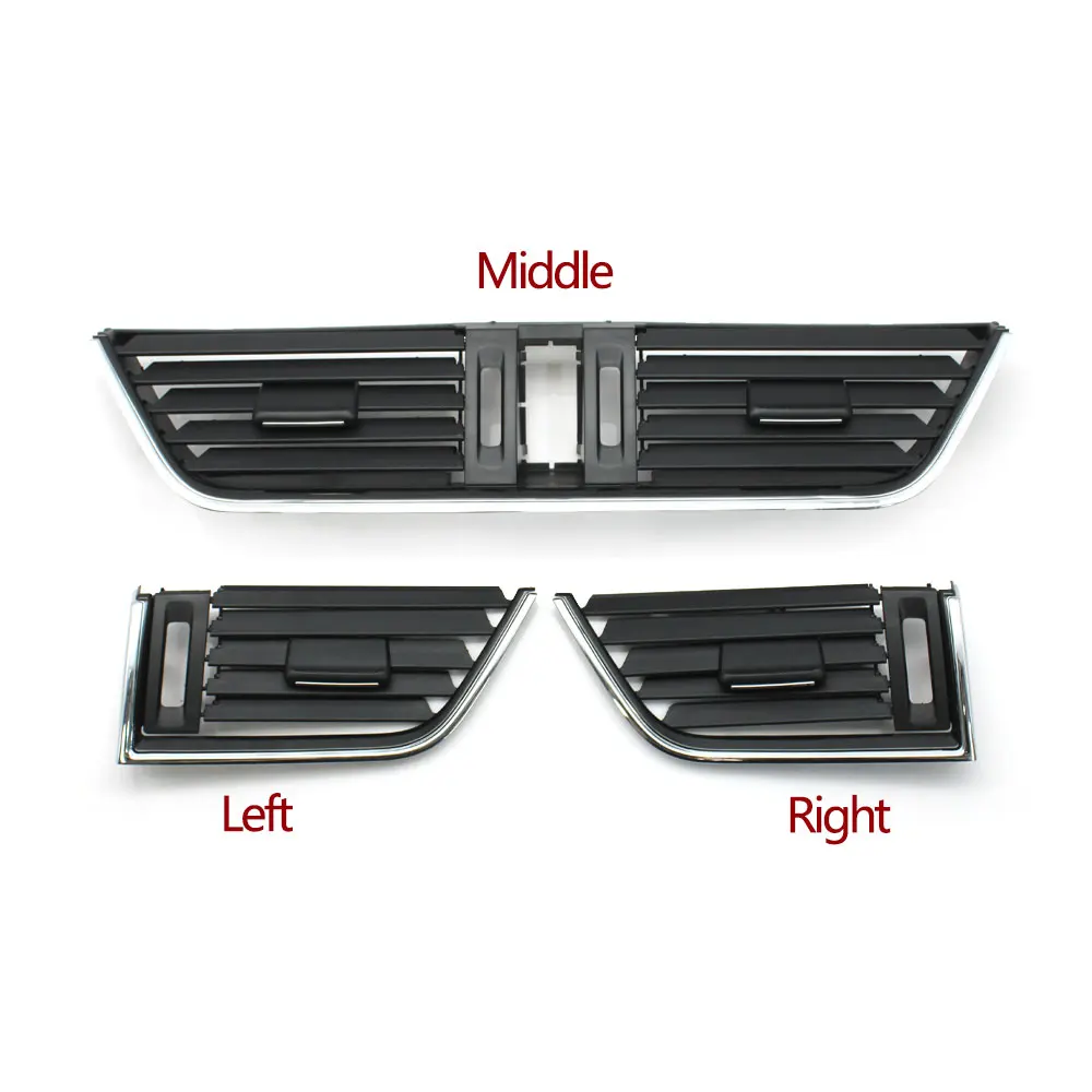 Front Dashboard Air Conditioning Left Right AC Vent Grille Outlet Panel Cover For Skoda Octavia 2015-2021 5E0819701 5E0820951