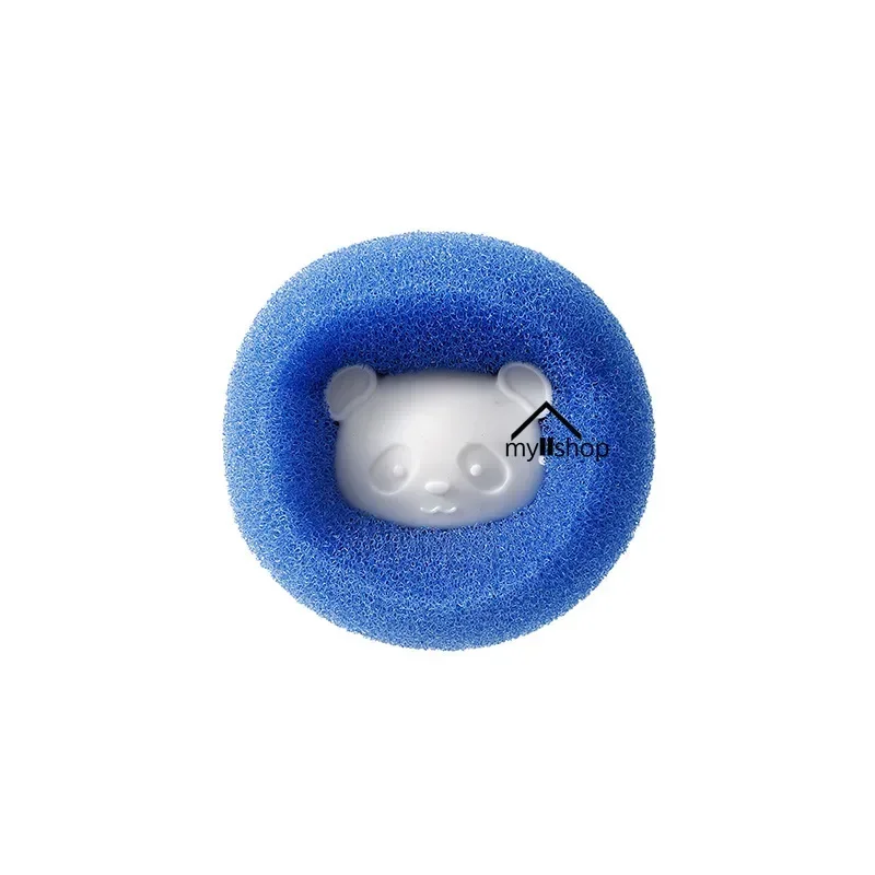 1/4pcs Reusable Laundry Balls Washing Machine Hair Remover Cleaning Lint Fuzz Pet Hairs Clothes Sponge Household Product