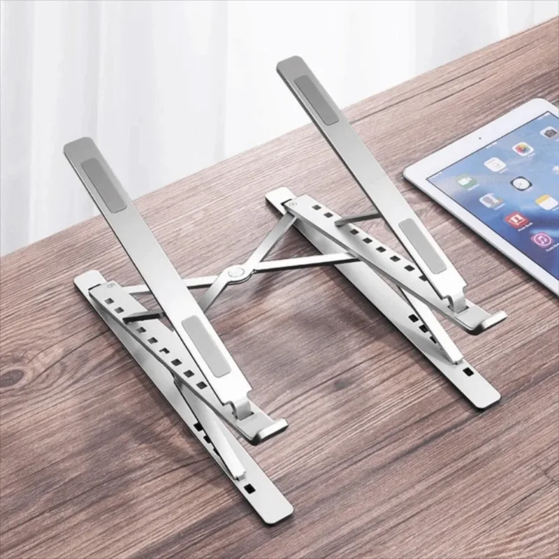 

Adjustable Laptop Stand Double Layer Ventilation Portable Tablet Stand Foldable Notebook Holder Computer Desk