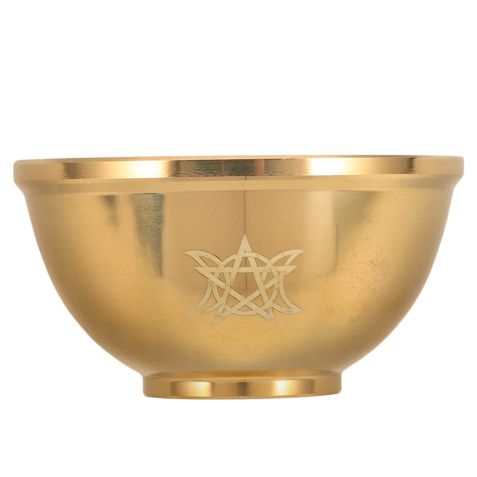 Pentagram Aromatherapy Bowl Copper Pray Altar Smoking Prayer Metal Decorative Smudging