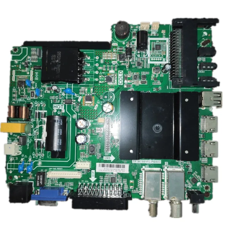 

TP.MT5510S.PB803 Three in one TV WiFi network TV motherboard 1G DDR+8G emmc 72--78v 300ma