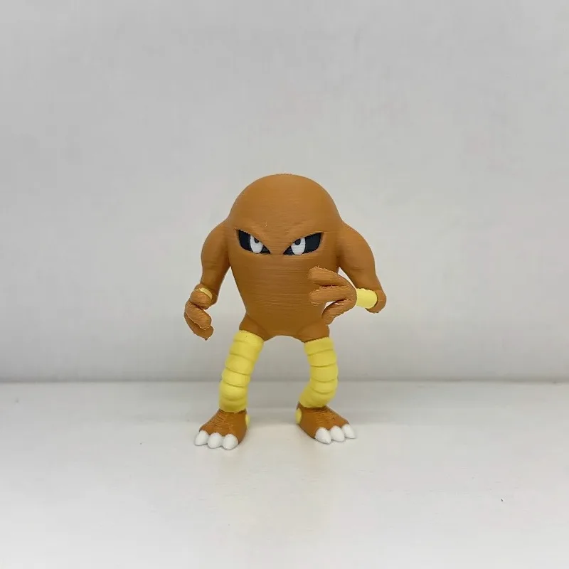 3D Printing 1/20 Scale World Shellder Hitmonchan Hitmonlee Pokémon Game Peripheral PLA Collection Desktop Ornament Decoration