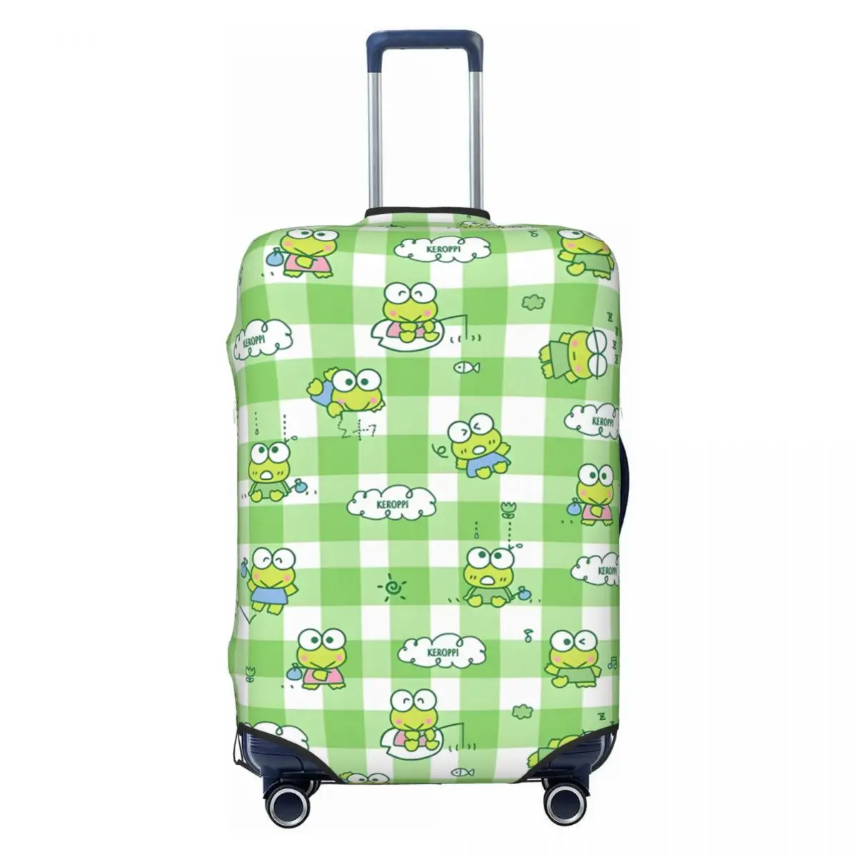 

Custom Custom Cartoon Keroppi Luggage Cover Protector Elastic Travel Suitcase Covers