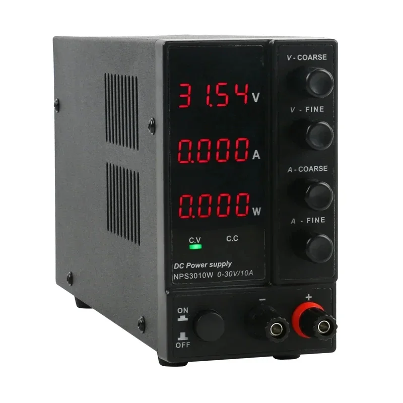 

NPS 3010W 306W 605W 1203W Mini Switching Regulated Adjustable DC Power Supply Display 30V 60V 120V 6A 10A 0.1V 0.01A 0.01Wfactor
