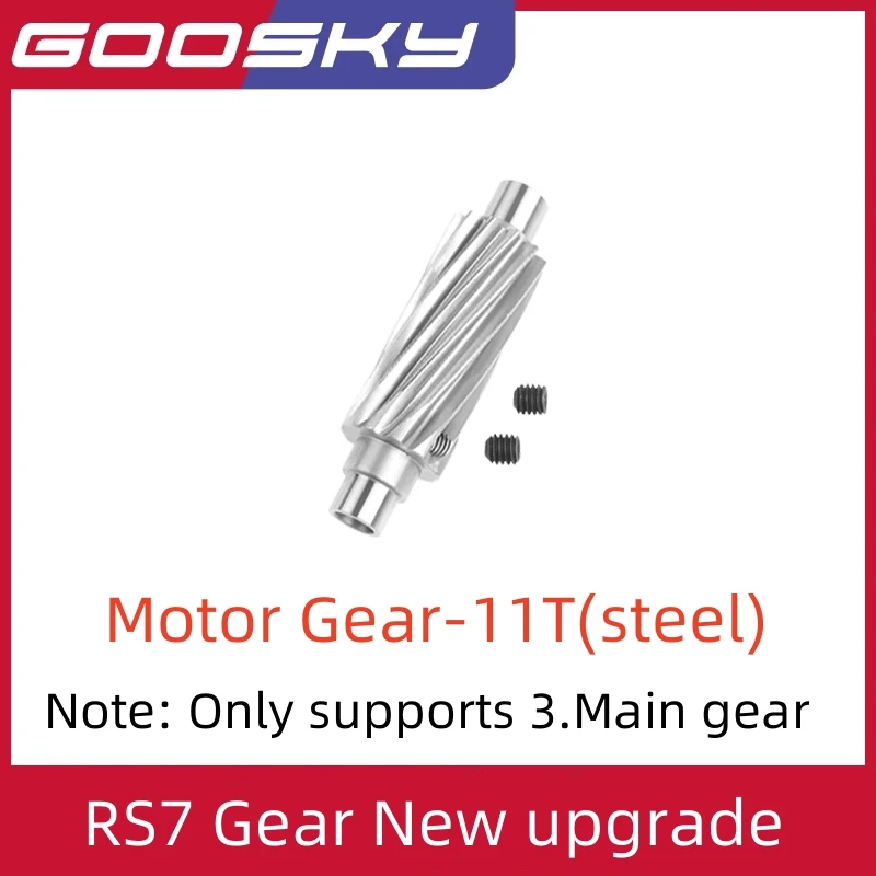 GOOSKY RS7 elicottero pezzi di ricambio originali nuova versione della competizione dell\'ingranaggio principale migliora l\'aggiornamento V3 GT040176