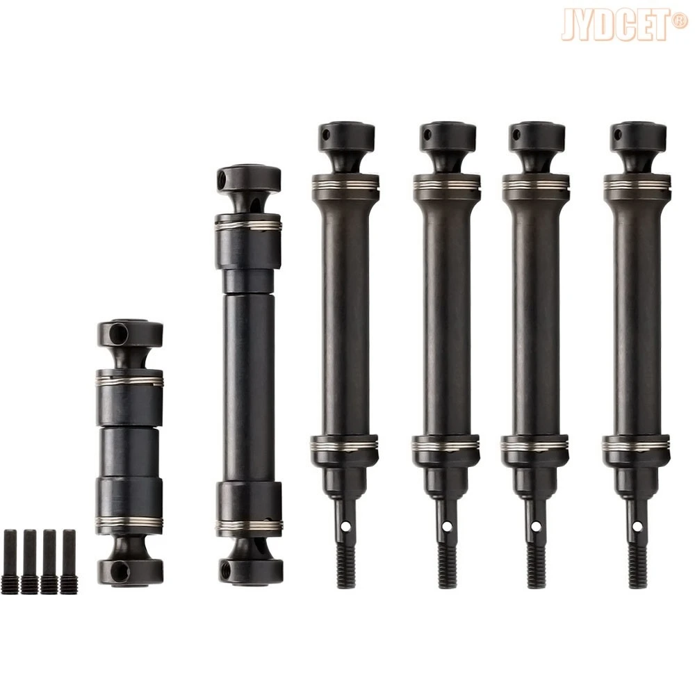 #7250R #7151 Hard Steel Main Center Driveshafts CVD Drive shafts for RC Traxxas 1/16 Mini E-Revo 71054 SUMMIT SLASH