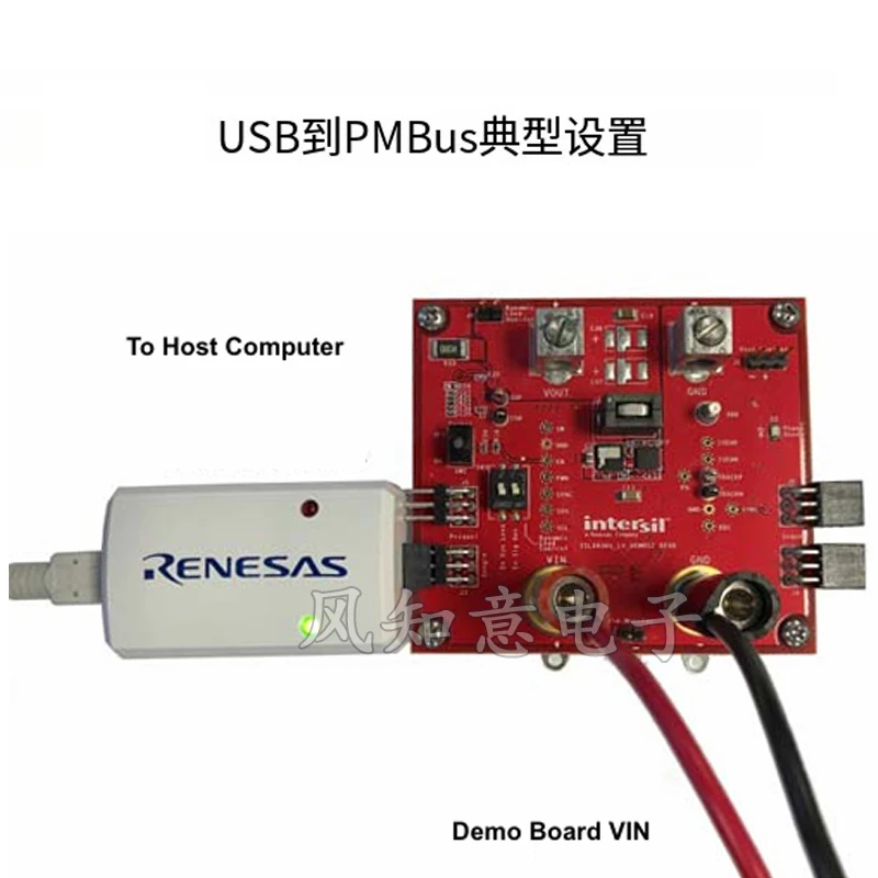 ISLUSBEVAL1Z Renesas USB to PMBus Adapter Cable ZLUSBEVAL3Z Dongle