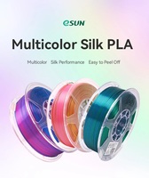 eSun Silk PLA Filament For 3D Printer Magic Silk PLA 1.75mm 1KG Spool Two Colors Printing Mystic PLA 3D Printer Filament