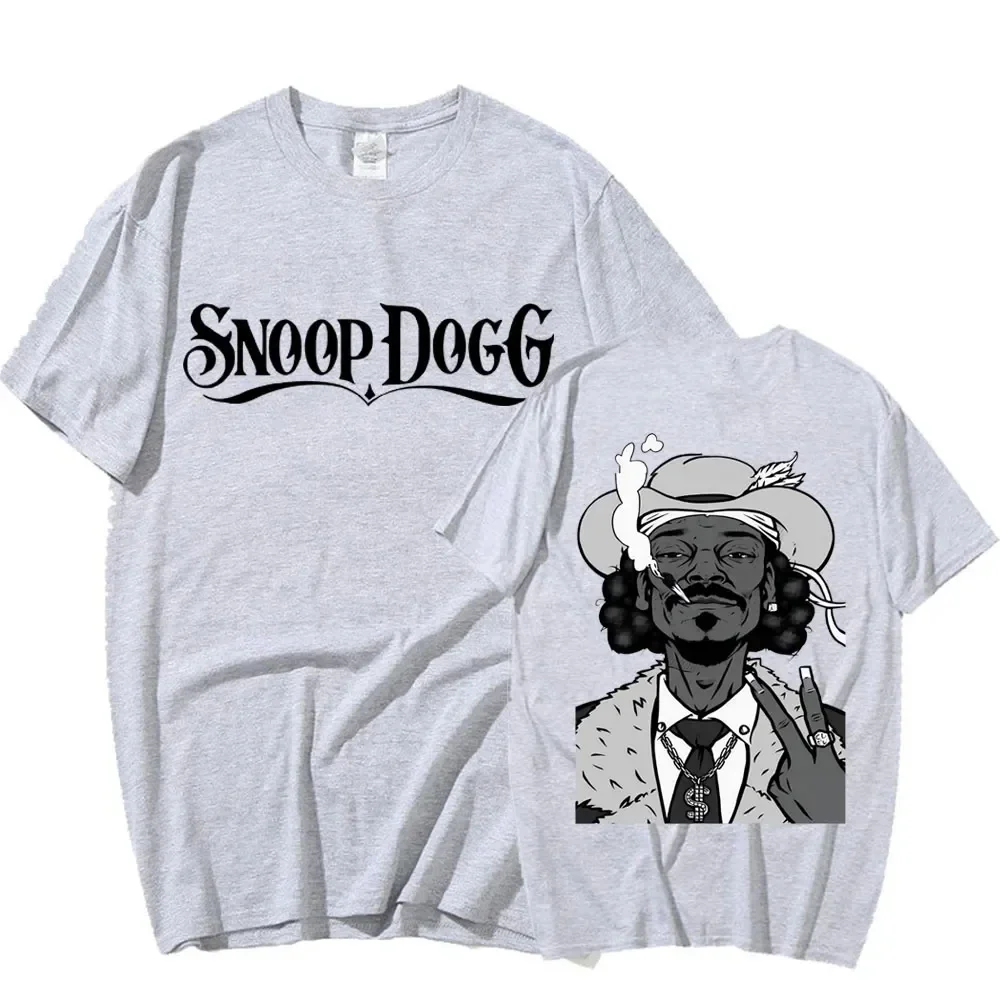 Hot Sale Rapper Snoop Dogg Graphic T Shirt Men\'s Hip Hop Fashion Style Funny T Shirts Summer Unisex Oversized T-shirt Streetwear