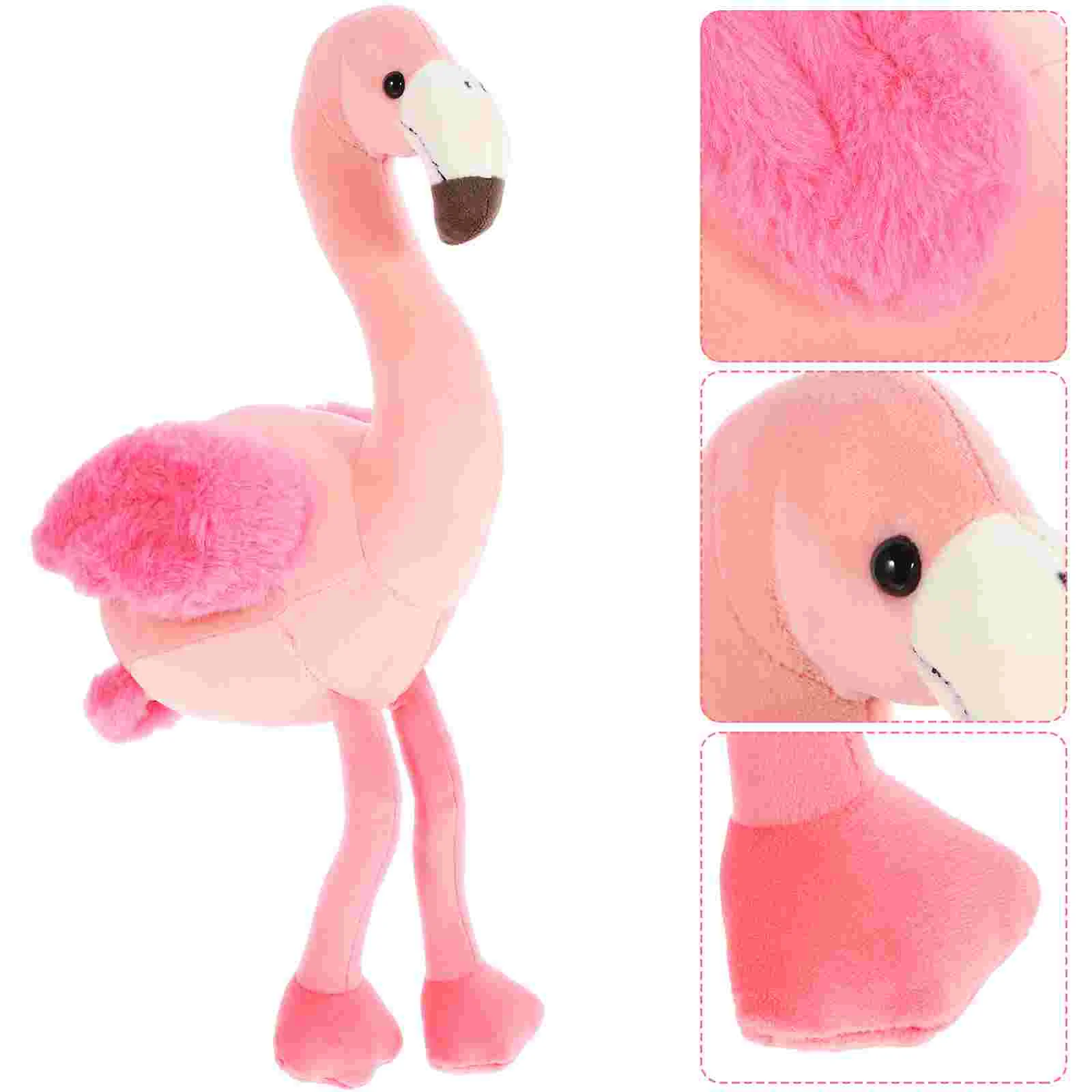 

Girl Flamingo Child Plush Figure Toys for Girls Pp Cotton Cartoon Stuffed Animal