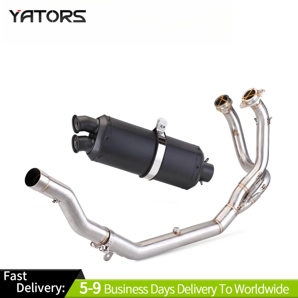 

Motorcycle Exhaust Head Mid Link Pipe For Honda Africa Twin CRF1000L 2016-2019 Exhaust Systems Exhausts Pipes