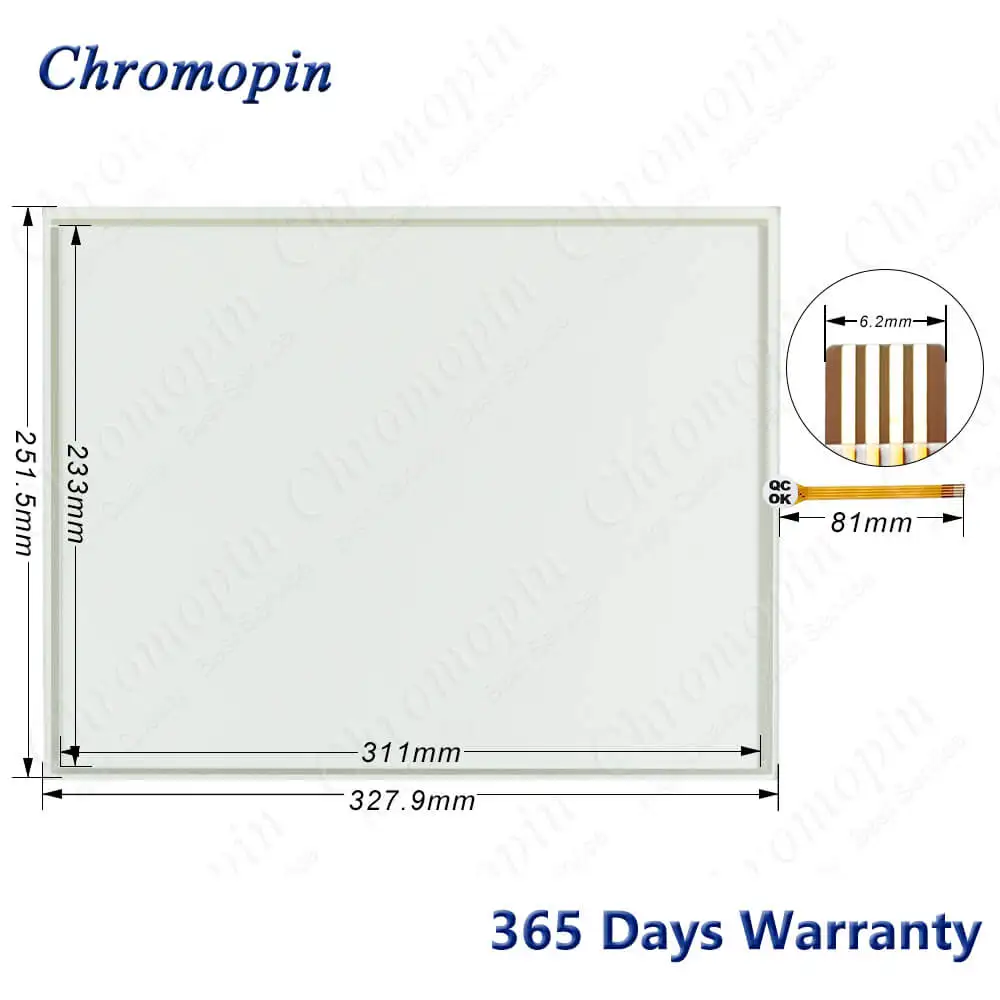 NSA-TX151S NSA TX151S Touch Screen Panel Glass Digitizer for OMROM NSA-TX151S NSA.TX151S Touchscreen and Front Overlay