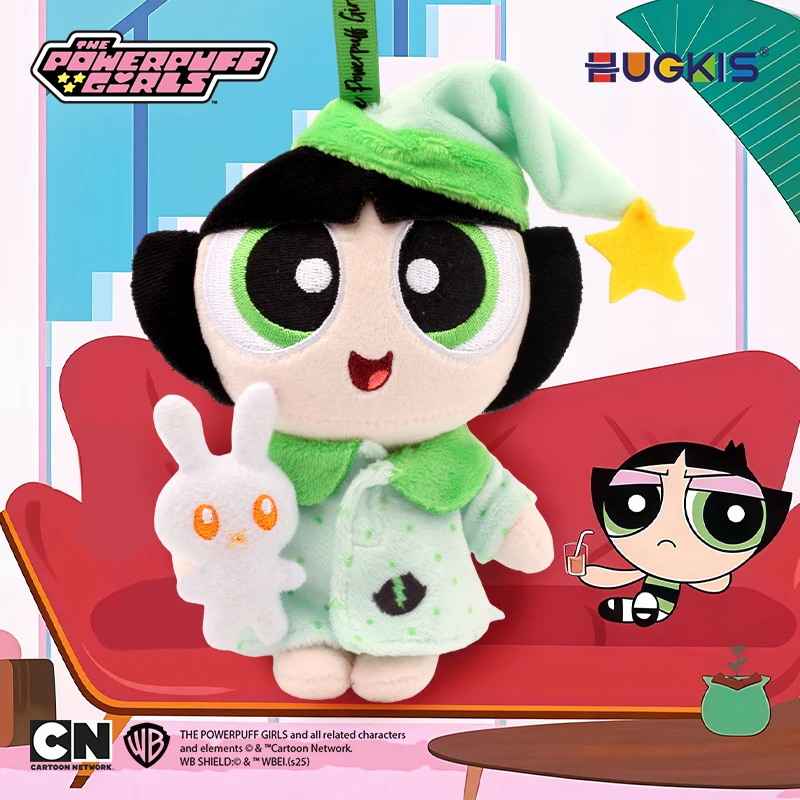 Powerpuff Girls Sweet Dreams Series ألعاب من نسيج مخملي صندوق أعمى حقيبة سلسلة مفاتيح سحر لطيف هدية للأطفال المشجعين جامعي هدية عيد ميلاد