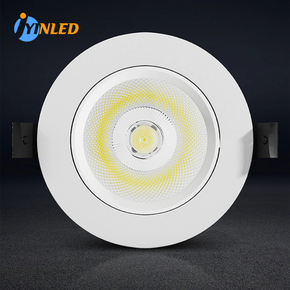 Lámpara Led de techo para interiores, foco COB de 5W, 7W, 12W, 4000K, superbrillante