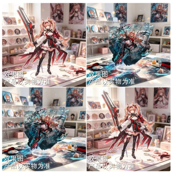 Acrylic Stand Figure Arknights:Endfield Angelina the Mellow Wish Model Plate Cosplay Collection Desktop Decor Gifts XYZ