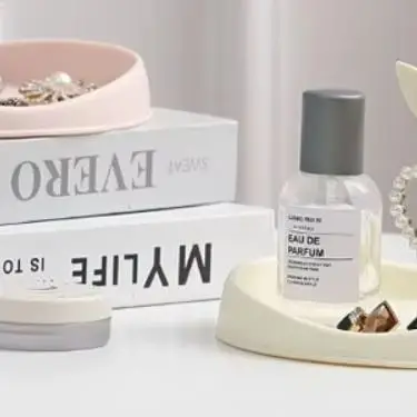 Afneembare tulpbloem make-upspiegel multifunctioneel met sieradenopslag make-upspiegels woondecoratie verstelbare hoek