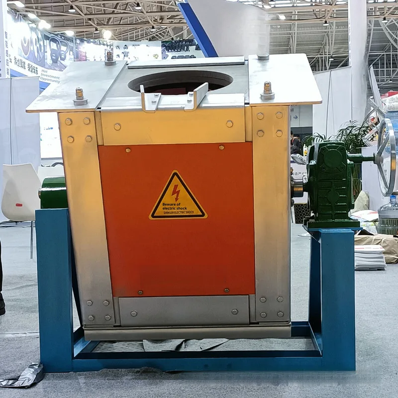 

Medium Frequency Stainless Steel Melting Furnace 100kg-200kg Capacity 380V 2000 High Productivity
