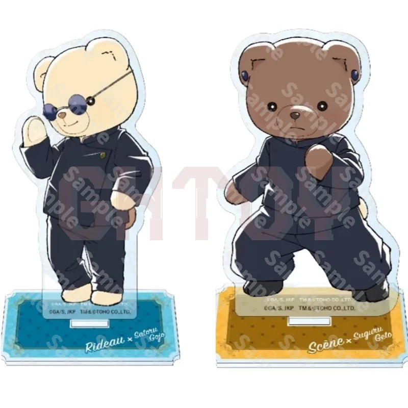 

12cm/4.72in Jujutsu Kaisen Acrylic Stand Anime Peripherals Gojo Satoru Stand model Collection Ornaments Gift for Boy Holiday