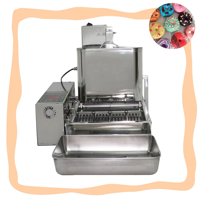 Electric Donuts Fry machine Circular Shape MINI Donut Machine Cake Donut Fryer Automatic Counting System