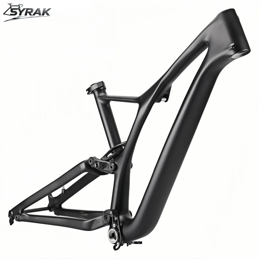 

SYRAK Full Suspension Carbon Frame MTB 29er XC Enduro 148*12MM Bicycle Frame Suspension Boost Frame Carbon Framework MTB 29er