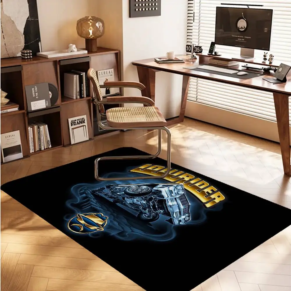 Lowriders Racing Lowriders Racing Floor Mat INS Style Soft Bedroom Floor House Laundry Room Mat Anti-skid Household Carpets