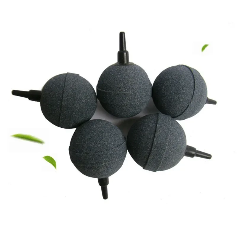 2cm/3cm/4cm/5cm akwarium akwarium kamień powietrzny aerator tlenowy zwiększająca bańka powietrza pompa do stawu hydroponiczne zasilanie tlenem świetne