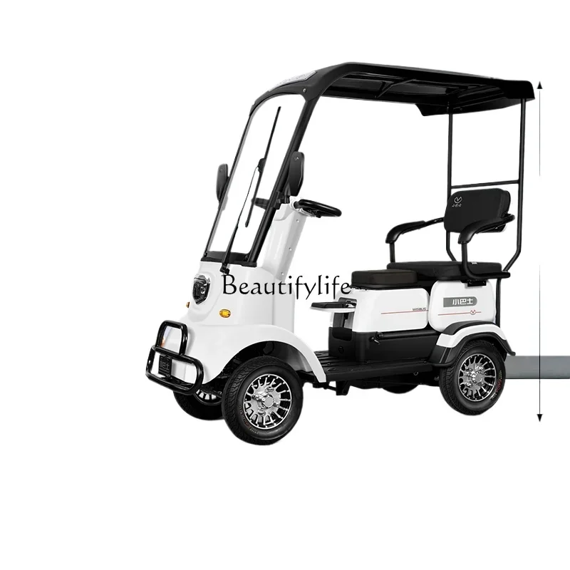 55E30 the elderly scooter four-wheel electric small household battery car with shed