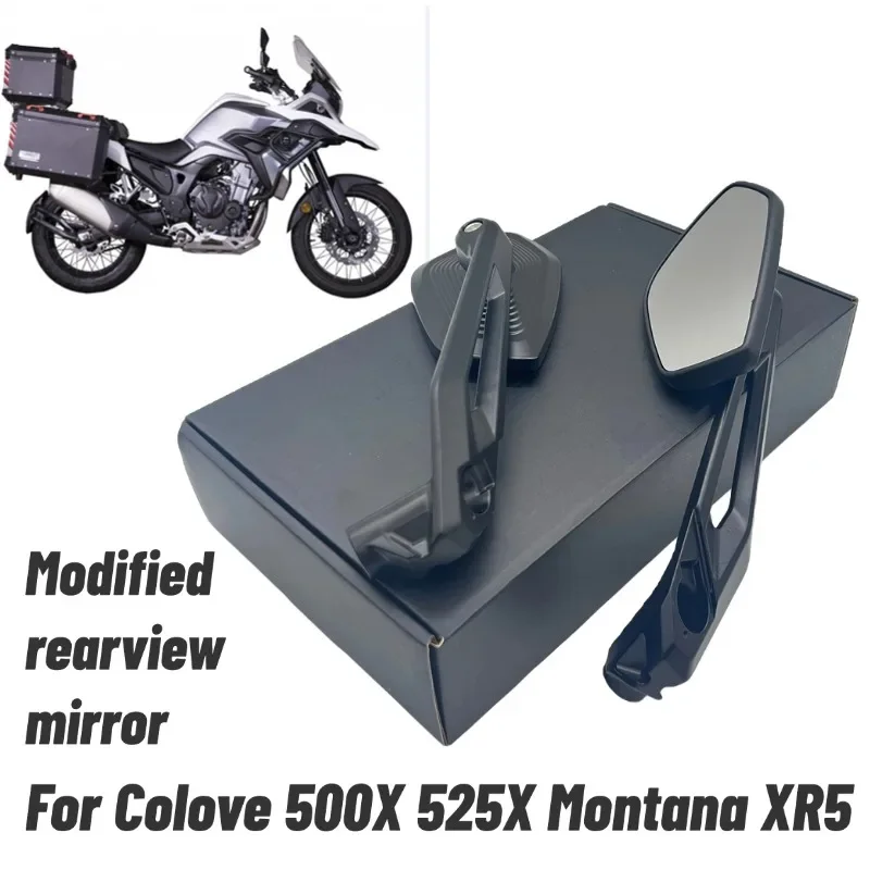 

Новинка для Colove 500X 525X Montana XR5 XR 5, модифицированное широкоугольное зеркало заднего вида, аксессуары для мотоциклов, зеркало заднего вида