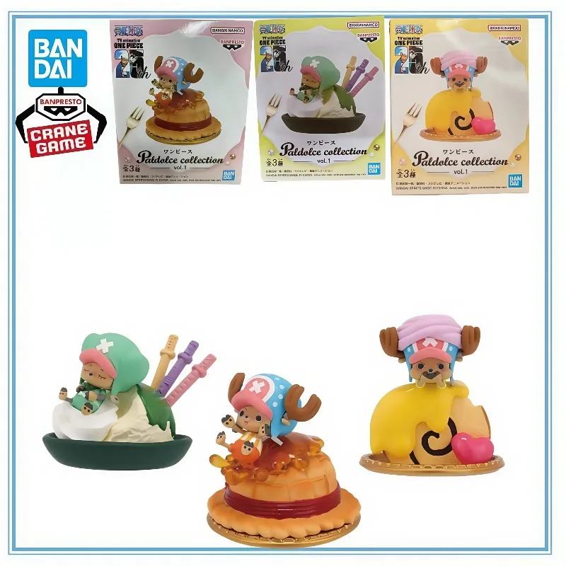 

BANDAI в наличии, натуральная цельная коллекция Banpresto Tony Tony Chopper Paldolce, том 1, аниме-фигурки, модель Collectio, игрушка