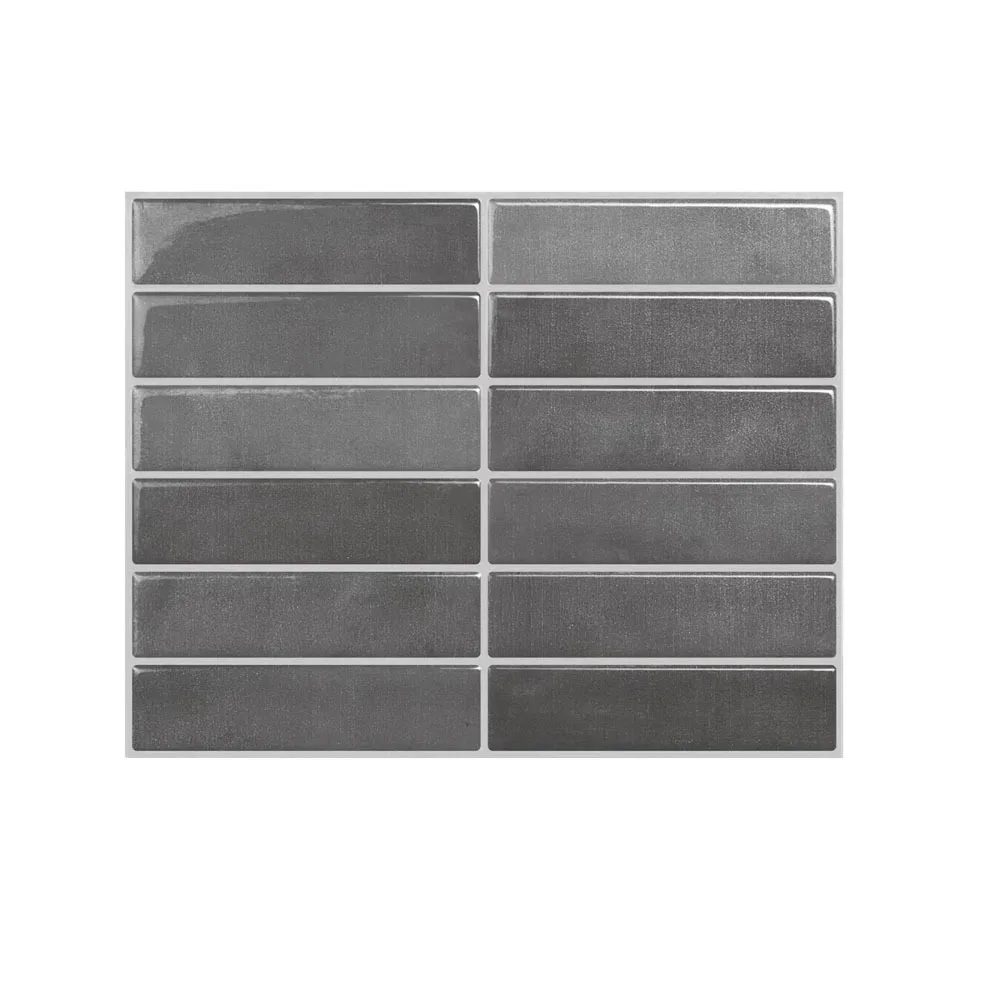 Waterproof Self Adhesive Tile Wall Stickers Oil-proof Anti Fouling Wall Decal Heat-resistant Moisture-proof Wallpaper