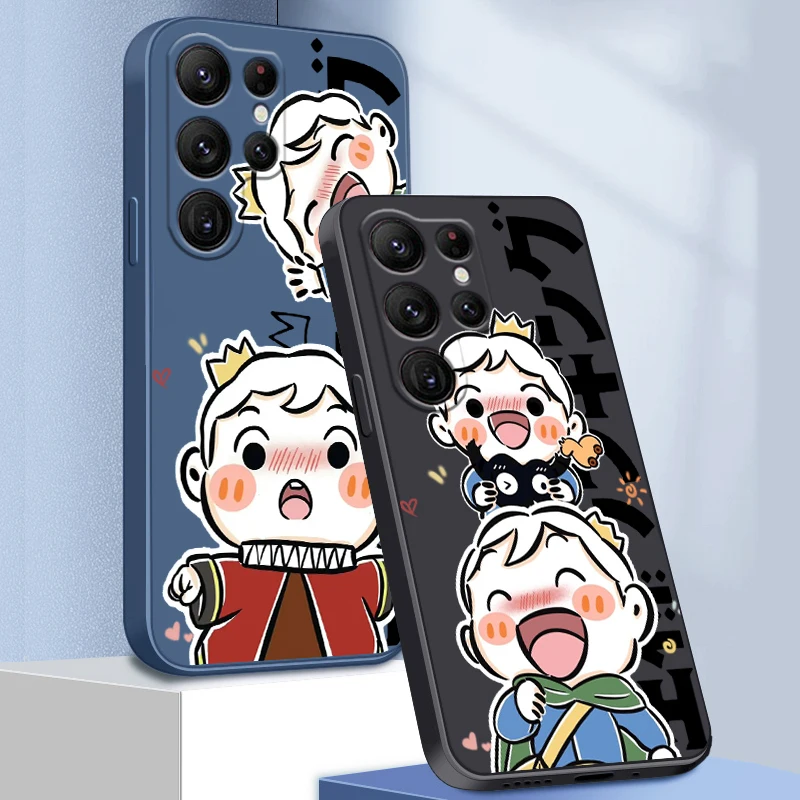 جراب بحبل سائل لطيف لسامسونج غالاكسي ، بي-بوججي ، كي كينج ، آر-لواد ، S24 ، S23 ، S22 ، S21 ، S20 FE ، S10 الترا بلس لايت ، 5 غ ، تبو