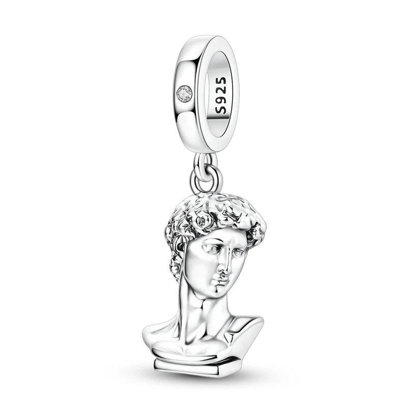 925 Sterling Silber Charms Perle Pastell Russische Matrjoschka Puppe Anhänger Passend für Original Armband DIY Damenschmuck