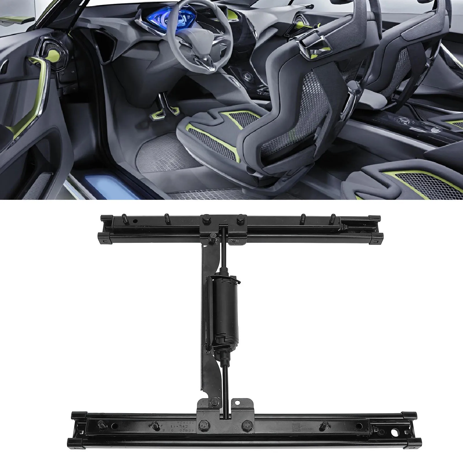 

Car Seat Electric Slide Rail Steel Forward Backward Adjustable Seat Sliding Track for Vehicle RV Car Seat Electric Slider Track
