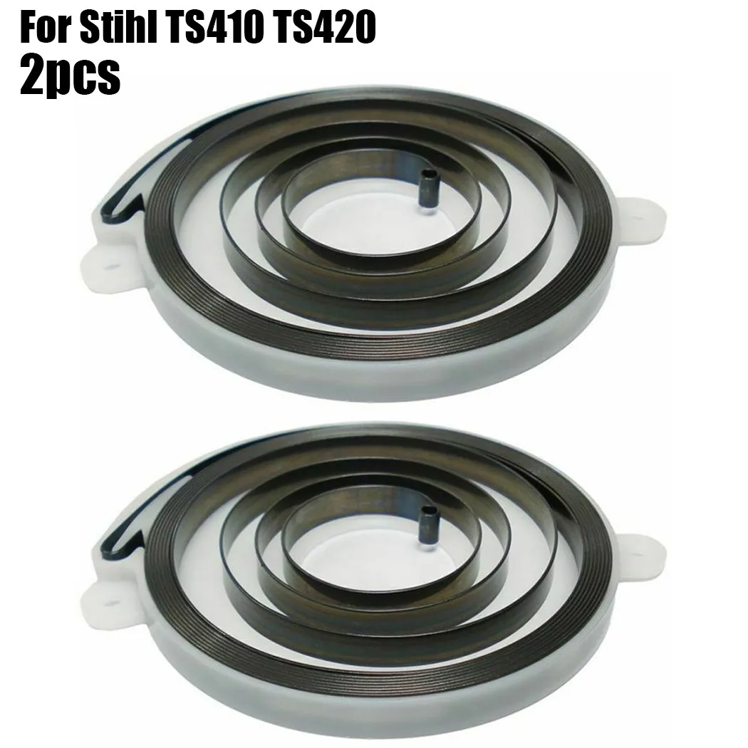 Saw Repair Parts Replacement Pair of Recoil Starting Springs That Fit Various Saw Types Including The T Series